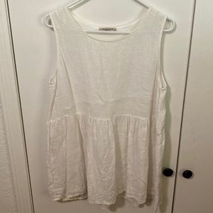 Francesca Bettini Linen Top